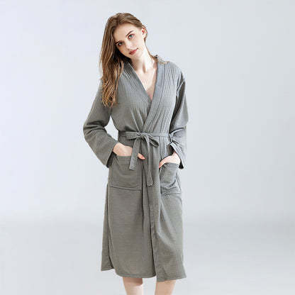Men's And Women's Thin-feel Robe